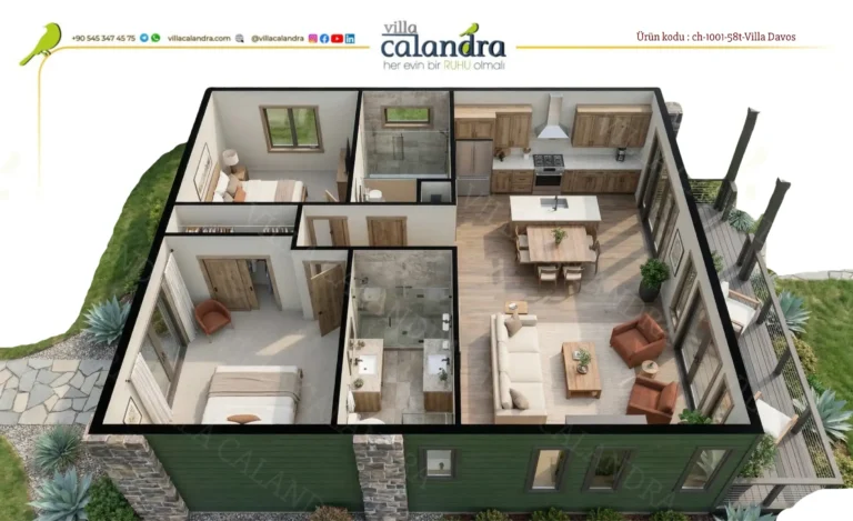 1001-10-villa davos- hafif çelik-plan
