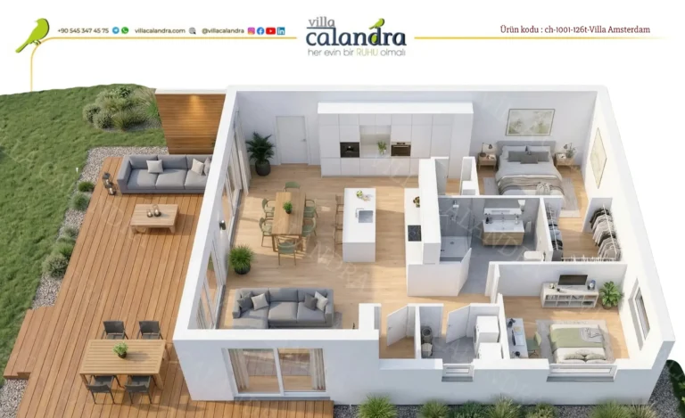 1001-11-villa amsterdam- hafif çelik-plan