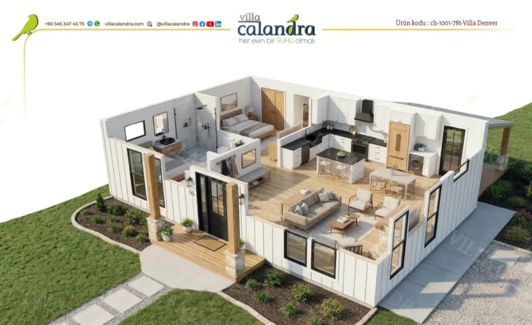 1001-6-villa denver- hafif çelik-plan